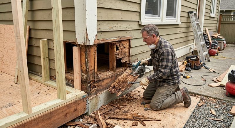 Dry Rot Repair in Denver, CO