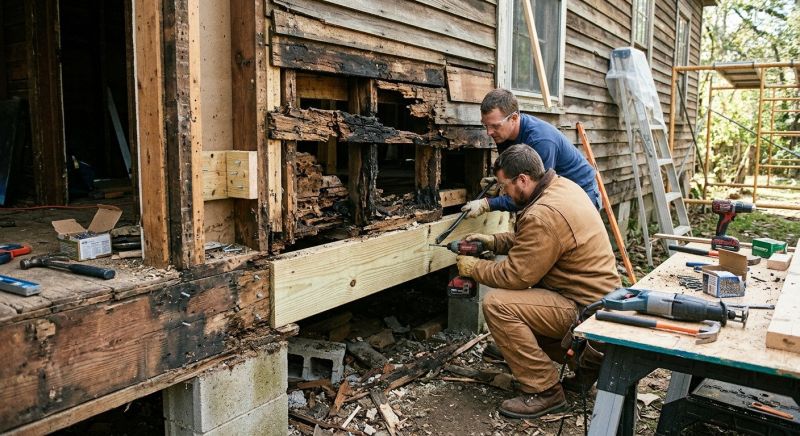 Structural Rot Repair in Kansas City, KS