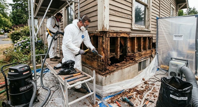 Wood Rot Removal in Kansas City, KS