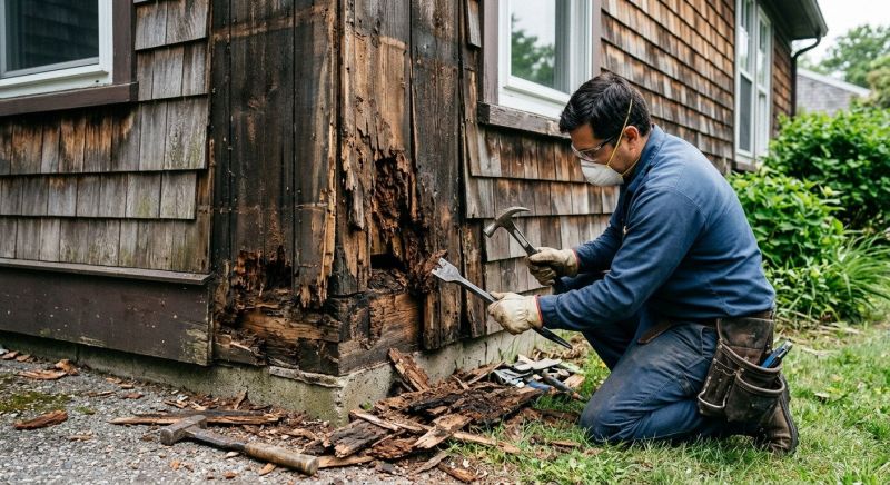 Decayed Wood Replacement in Wilmington, NC