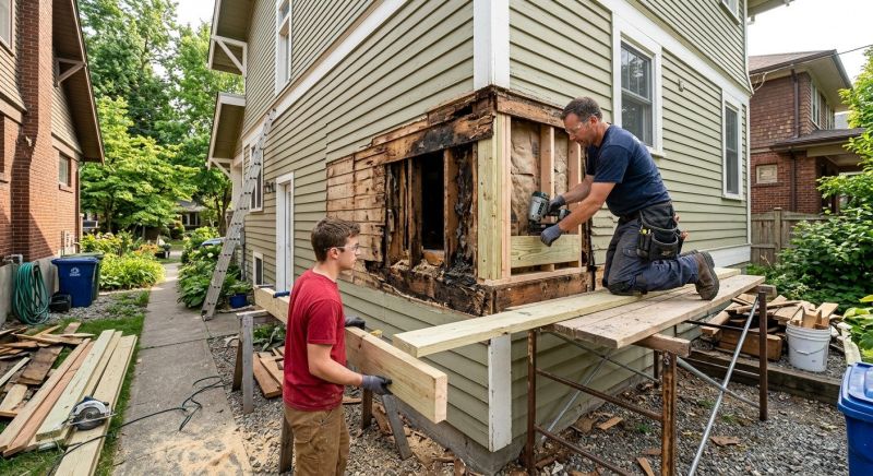 Dry Rot Remediation in Roswell, GA