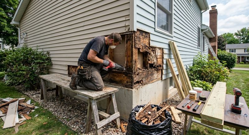 Structural Rot Repair in Longmont, CO