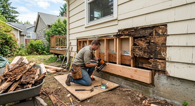 Structural Rot Repair in Arvada, CO