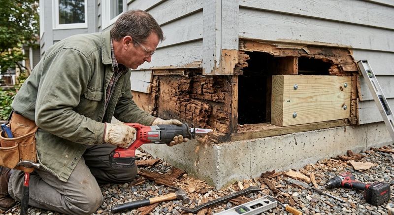 Structural Rot Repair in Littleton, CO
