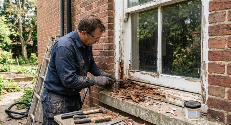 Window Rot Repair in Roswell, GA