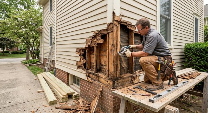 Wood Rot Removal in Indianapolis, IN